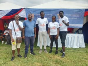 Team Tuendelee at Strathmore VC Run